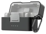 Puluz PU744B černá / Silikonové pouzdro / DJI Mic Mini / karabina (PU744B)