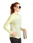 ICEBREAKER Wmns Mer 125 Cool-Lite Sphere LS Tee CB, Ashen/Citrine/Cb (vzorek) velikost: S