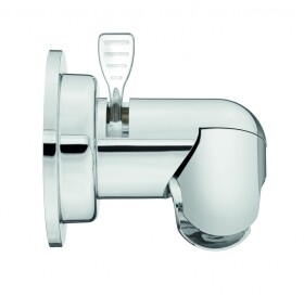 INVENA - Nástěnný držák nastavitelný chrom AU-00-P03-M