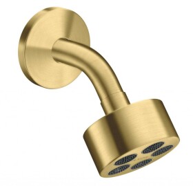 AXOR - One Hlavová sprcha, průměr 7,3 cm, EcoSmart, kartáčovaná mosaz 48490950