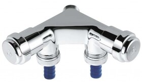 GROHE - Eggemann Originální WAS dvojitý ventil jednoduchý, chrom 41022000