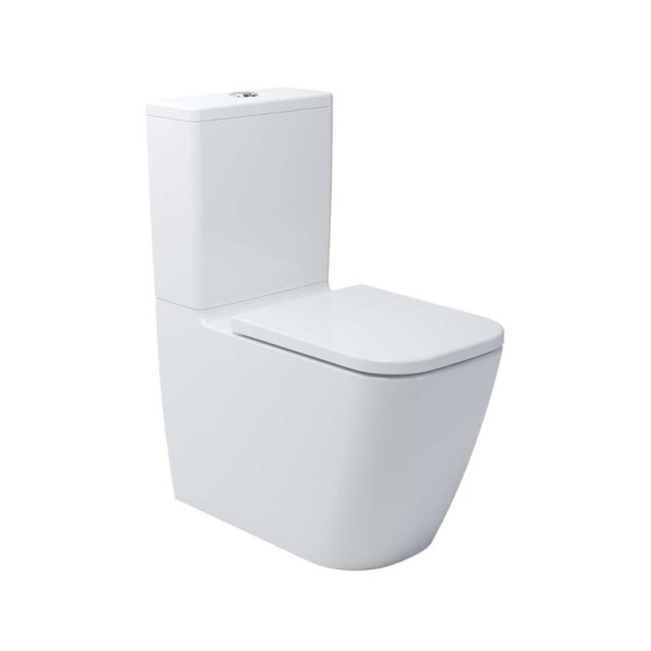 Kielle - Arkas I WC kombi set s nádržkou a sedátkem softclose, Vortex, bílá 30211000