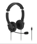 Kensington Classic EQ USB-C / Sluchátka s mikrofonem / ovládání hlasitosti / kabel 2 m (K97464WW)