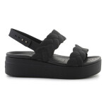 Sandály Crocs Brooklyn Woven Low Wedge W 209977-060 EU 38/39