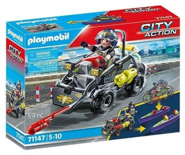 Playmobil 71147 Terénní čtyřkolka speciální jednotky