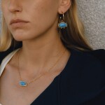 ELENYS Marella – pozlacený náhrdelník 18K žluté zlato Délka: 40+5 cm / max. 45 cm