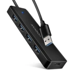 AXAGON HUE-C1A černá / USB hub / 4x USB-A 3.0 (HUE-C1A)