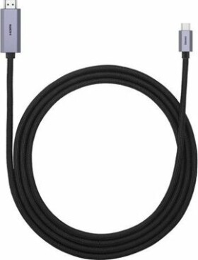 Baseus WKGQ010001 Kabel USB-C (M) - HDMI 2.0 (M) 1 m černá / 4K / 60Hz (WKGQ010001)