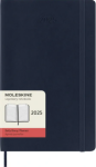 Moleskine Diář 2025 modrý L, denní, měkký