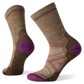 Dámské merino turistické ponožky SMARTWOOL Women's Hike Light Cushion Crew Socks, Fossil velikost: 42-45 (L)