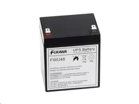 Fukawa FWU46 / Náhradní baterie pro UPS / náhrada za APC RBC46 / 12V / 5Ah (12978)