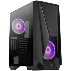 Aerocool Visor černá / ATX / 2x USB-A 3.0 / 2x 140mm / bez zdroje / průhledná bočnice (ACCM-PB22023.11)