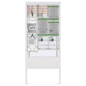ABN SZ207ZA2516 Venkovní rozvodnice s elektroměrem Obsah 1 ks