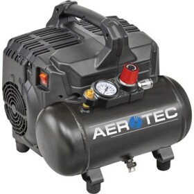 Aerotec SUPERSIL 6 / Bezolejový kompresor / 750W / 65 l-m / 8 bar / 6 L / 1450 ot-min (2010261-AR)