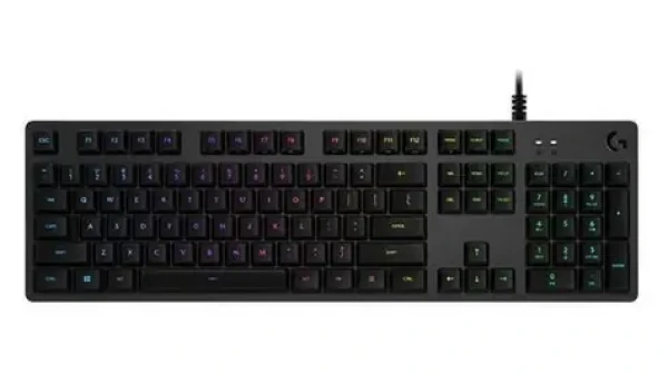 Logitech G512 Carbon černá / Herní klávesnice / mechanická / GX Brown Tactile (920-009434)