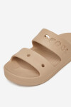 Pantofle Crocs BAYA PLATFORM SANDAL 208188-212 Syntetická tkanina