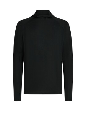 ICEBREAKER Mens 150 MerinoFine Ace LS Hoodie, Black velikost: XL