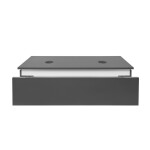 Koupelnová skříňka SAT Feel 120x30x46 cm antracit mat SATFEEL120ANTD SATFEEL120ANTD