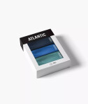 Boxerky Atlantic 3MH-011 A'3 S-2XL černošedá melanž XL