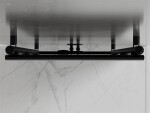MEXEN Jowisz otopný žebřík/radiátor 1200 600 mm, 594 černá W107-1200-600-00-70