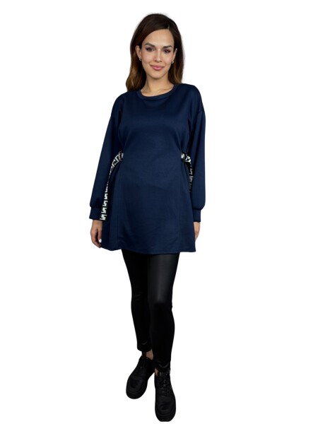 HOSH Mikinové šaty Nira Velikost: UNI, Barva: Tmavě modrá