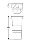 GROHE - Rapid SL Adaptér pro WC moduly s nádržkou 42333000