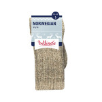 Zimní unisex ponožky NORWEGIAN STYLE SOCKS - BELLINDA - béžová 35 - 38