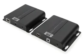 Digitus DS-55124 / Prodlužovač signálu HDMI / po síti / PoE / 4K 30Hz / 120 m (DS-55124)