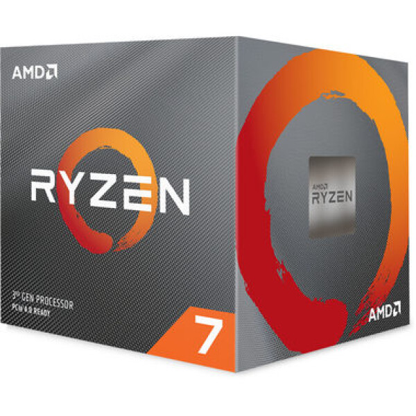 AMD RYZEN 7 3700X @ 3.6GHz / Turbo 4.4GHz / 8C16T / L1 512kB L2 4MB L3 32MB / AM4 / Zen 2 / 65W / Wraith (100-100000071BOX)