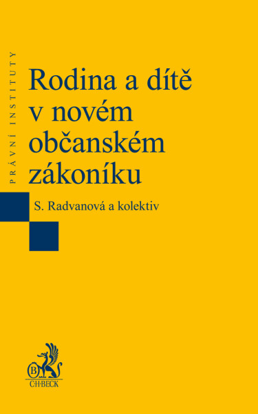 Rodina a dítě v občanském zákoníku