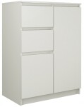 FRONTI Komoda 2D2S Bílá
