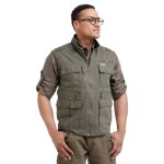 Bushman Pánská expediční vesta Fargo II, tmavá khaki S