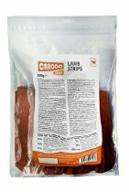 CARODO Dog poch. Jehněčí proužky 500g