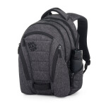 Studentský batohový 3-dílný set Bagmaster BAG 25 A ŠEDÝ (batoh,pouzdro)