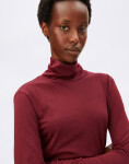 Tričko Armedangels Grazilianaa Soft 3639 velvet red