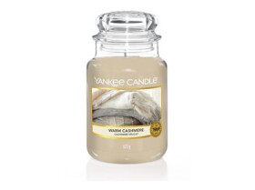 Yankee Candle Warm Cashmere velká sklenice 623g / doba hoření: až 150 h (5038581016542)