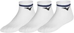 Běžecké ponožky Mizuno Training Mid 3P With Line 32GXCA25Z92 - tři páry Velikost textilu: L