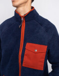 Fjällräven Vardag Pile Fleece M 560-215 Navy-Autumn Leaf S