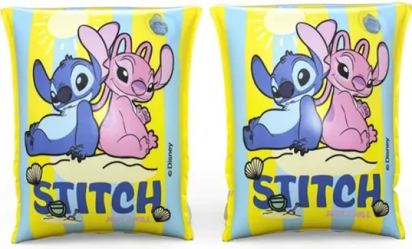 BESTWAY Nafukovací rukávky Stitch / 3-6 let / PVC / 23 x 15 cm (9104S)