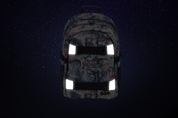 BAAGL Školní batoh Skate Batman Komiks