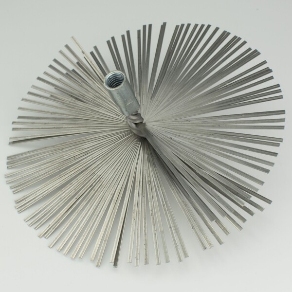 Kartáč pro nerezové komíny, 200mm, plochý nerez drát