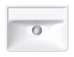 DURAVIT - D-Neo Umývátko 45x34 cm, bez otvoru pro baterii, bílá 0738450070