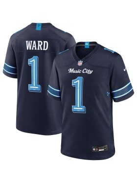 Nike Pánský dres Tennessee Titans NFL Cam Ward #1 2026 Rivalries Game Velikost: M