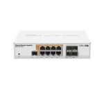 MikroTik Cloud Router Switch CRS112-8P-4S-IN, 400MHz CPU, 128MB RAM, 8xLAN, PoE max. 67W, 4xSFP slot, vč. L5 licence EDF_1015917