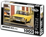 RETRO-AUTA Puzzle č. 36 Moskvič 412 (1974)