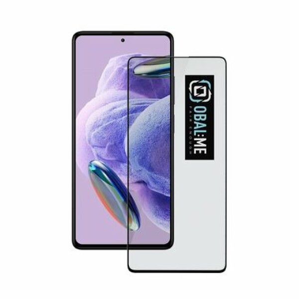 Obal:Me 5D Tvrzené Sklo pro Xiaomi Redmi Note 12 Pro+ 5G černá (8596311222818)