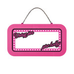 Neonová cedulka bez jména - Jen pro holky - Albi