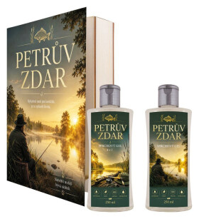 Kosmetická sada Kniha pro rybáře - 2x sprchový gel 250 ml