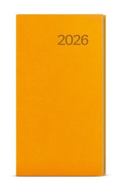Týdenní diář 2026 Jakub Vivella kapesní okrová