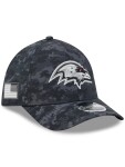 New Era Pánská kšiltovka Baltimore Ravens NFL 2026 Salute to Service 39THIRTY M-Crown Flex Velikost: S/M